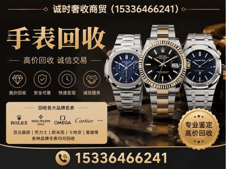 鼓楼区手表回收展示图